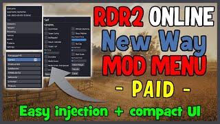 New Way RDR2 Mod Menu | PAID RDR2 Mod Menu | GOLD + XP RECOVERY! | Simple UI | Easy Tutorial