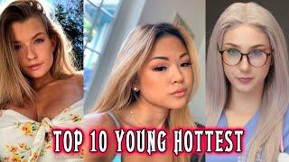 ️Top 10 most beautiful young prnstars️At least one girl you know for sure!