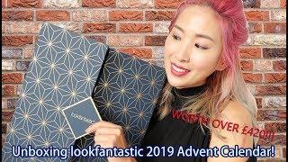 *UNBOXING* Lookfantastic 2019 Advent Calendar!!! 中字