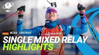 World Cup 24/25 Oberhof: Single Mixed Relay Highlights