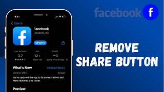 How to Remove Share Button on Facebook Post | 2021