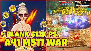 TOP1 GLOBAL BLANK 612K PS AT A41 MS WAR | FAMOUS FAMILY VS HOF RESISTANCE | MIR4