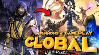 GLOBAL MORTAL KOMBAT ONSLAUGHT OFFICIAL RELEASE!!!! (soft launch gameplay & summons)