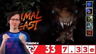 [DOTA 2] TUNDRA.33 the PRIMAL BEAST [OFFLANE] [7.33e]