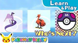 Who's Next - Legendary Pokémon! - | Learn & Play with Pokémon | Pokémon Kids TV