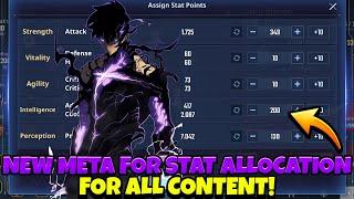 NEW META FOR STAT ALLOCATIONS FOR EACH CONTENT! IMPORTANT WATCH!! [Solo Leveling: Arise]