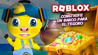 CONSTRUYENDO MI PROPIO BARCO DEL TESORO EN ROBLOX  | AMIGO MUMU