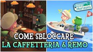 COME SBLOCCARE LA CAFFETTERIA DI BARTOLO & REMOTUTTI I REQUISITI RICHIESTI Animal Crossing