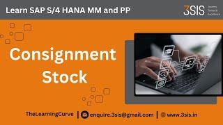 6] Consignment Stock Prerequisites