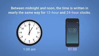 12 vs 24 Hour Clock - Functional Skills
