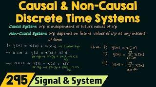 Causal and Non-Causal Discrete Time Systems