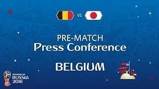 2018 FIFA World Cup Russia™ - BEL vs JPN : Belgium Pre-Match Press Conference