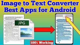 Image to Text Converter Best Apps for Android