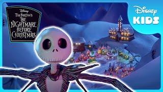  Discover the Magic of Christmas Town! | Nightmare Before Christmas | Disney Kids