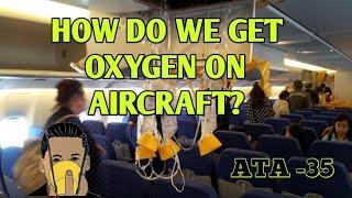 OXYGEN system in Aircraft | How do we get OXYGEN in emergency? | ATA -35