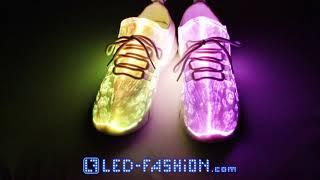 LED Glasfaser Schuhe LED Fashion Berlin