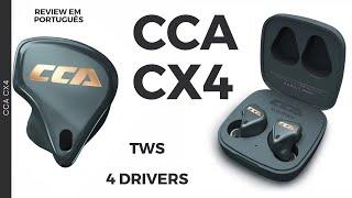 CCA CX4 TWS - Melhor que KZ S2? - [Review #08]