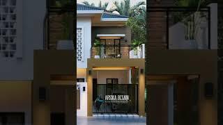 DESAIN RUMAH TROPIS MODERN 9 x 12 METER I SURABAYA #fyp #desainrumah #arsitekjakarta