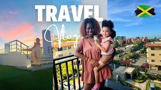 I wasn't able to leave the Country until this happened / Last day in Jamaica - Single Mom Vlog