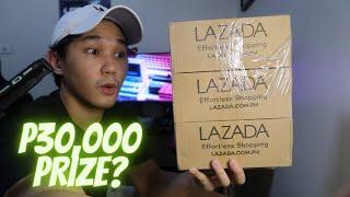 LAZADA MYSTERY BOXES UNBOXING! (2020) P30,000 jackpot prize? See what’s inside!