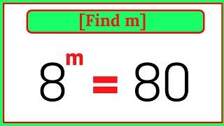 France | Viral Math Olympiad | A nice exponential equation | You should know this equation