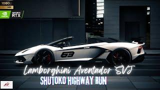 Lamborghini Aventador SVJ Roadster     HIghway Traffic Run  /  Phonk  /  Assetto Corsa  /Kallumathan