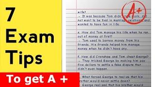 7 Best Exam Hall Tips to get A+ !