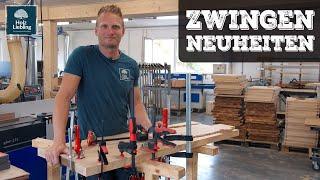 Zwingen Neuheiten - Wir zeigen dir die neuesten Spannwerkzeuge | Holz-Liebling DIY