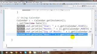 Date, Calendar and Time in Java