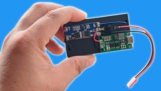 how to make 2S rechargeable power bank supply with BMS protection module board