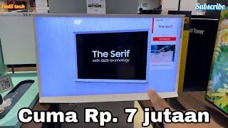 Tv Samsung The Serif QLED Cuma 7 jutaan