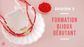 TECHNIQUE | Leçon 3 : Comment Faire un Collier avec des Perles ?