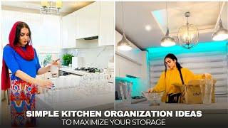 SIMPLE KITCHEN ORGANIZATION IDEAS TO MAXIMIZE YOUR STORAGE