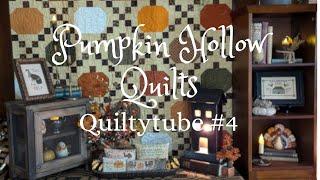 Quiltytube 4 ~ Quilts of Autumn, Progress and Autumn Quilty Plans!!