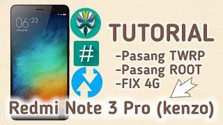 Cara Pasang TWRP, ROOT & FIX 4G Xiaomi  Note 3 pro ( kenzo )