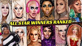 Ranking Every ALL STARS WINNER on RuPaul's Drag Race + UK & Canada vs The World | Mangled Morning