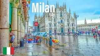 Milan Italy 4k - Picturesque Relaxation With Relaxing Music