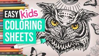 How To Design A Kids Coloring Sheet The Easy Way (And Sell On Etsy)