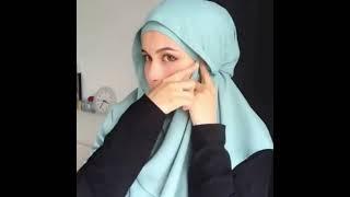 Beautiful Hijab Style Tutorial ||#hijab #shorts #youtubeshorts