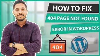 How To Fix 404 Page Not Found Error In Wordpress | Yazdan Haider