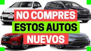 NO compres estos autos NUEVOS, mejor USADOS | Motoren Mx