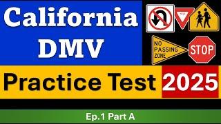 DMV Permit Practice Test 2025 California – 36 Questions and Answers