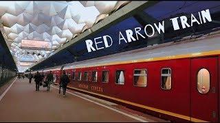 mit dem "Red Arrow" Nachtzug von Sankt Petersburg nach Moskau