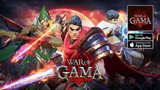 War of GAMA - Official Launch Gameplay (BlueStacks/Android/IOS)