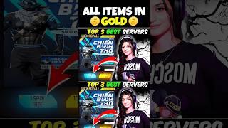 2024 Best free Diamond and All items in Gold Server || Free Fire || #shorts #advancerahul
