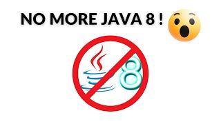 Selenium stops supporting Java 8 | automateNow