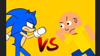 sonic vs caillou (NOT DONE)