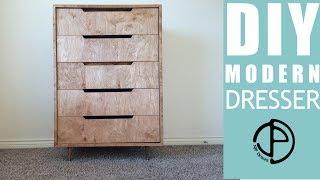 The Ellsworth Project - A DIY Modern Dresser Build