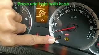Clock time settings in Maruti Suzuki Swift | how to change time in Maruti Suzuki cars |