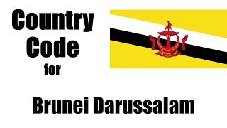 Brunei Darussalam Dialing Code - Bruneian Country Code - Telephone Area Codes in Brunei Darussalam